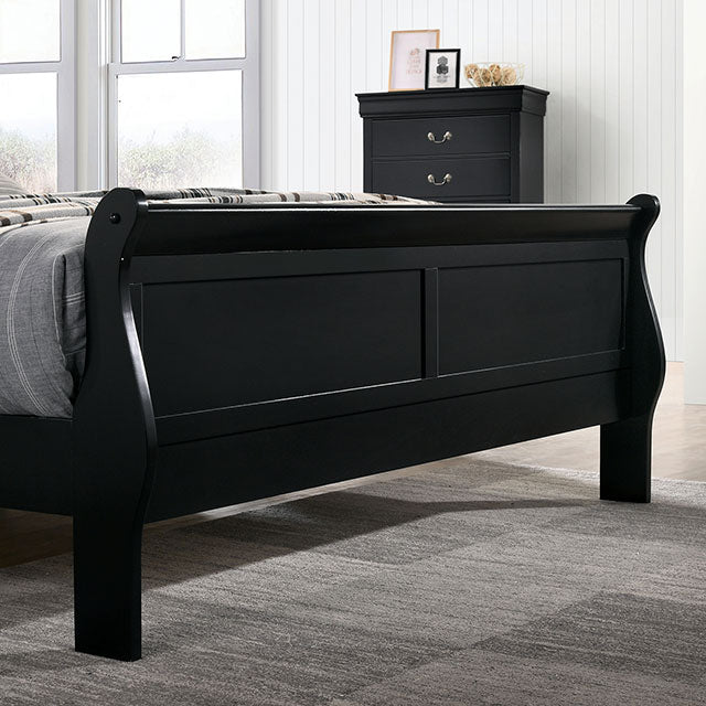 Louis Philippe - 5 Pc Queen Bedroom Set
