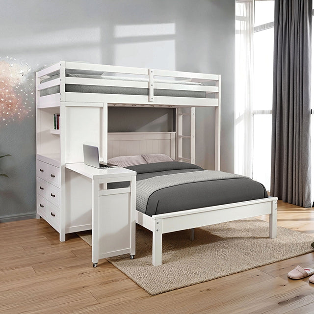 Aludra - Loft Bed With Full Bed