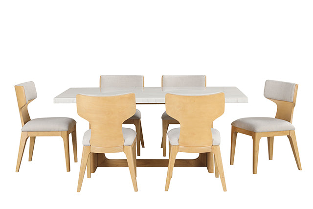 Caerwys - 7 Pc Dining Table Set