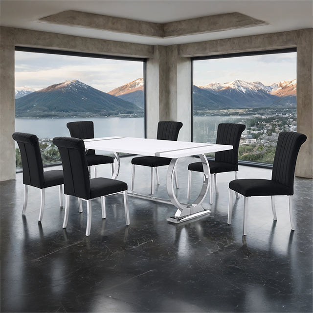 Holbaek - 5 Pc 80" Dining Table Set
