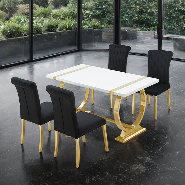 Holstebro - 5 Pc 60" Dining Table Set