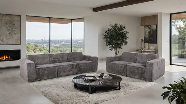 Kimara - Loveseat (Compressed Foam)