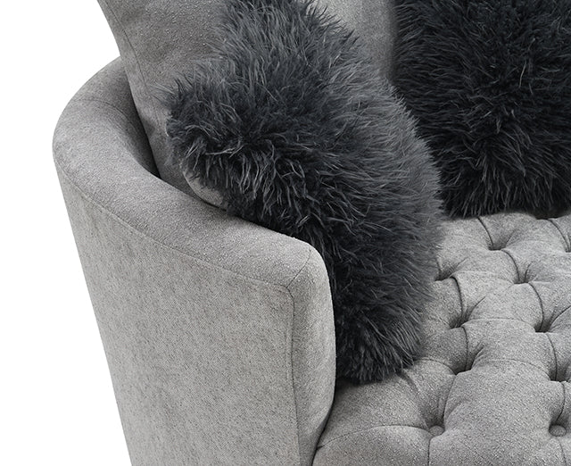 Sofi - Button Tufted Swivel Chair