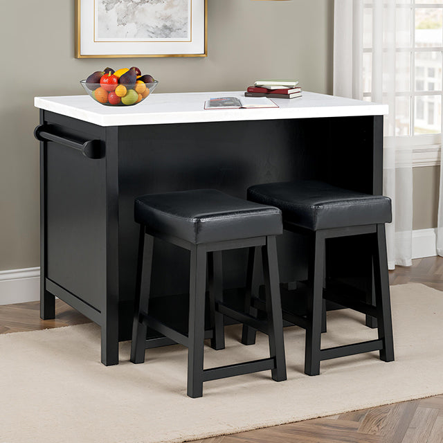 Albergo - 3 Pc Bar Table Set