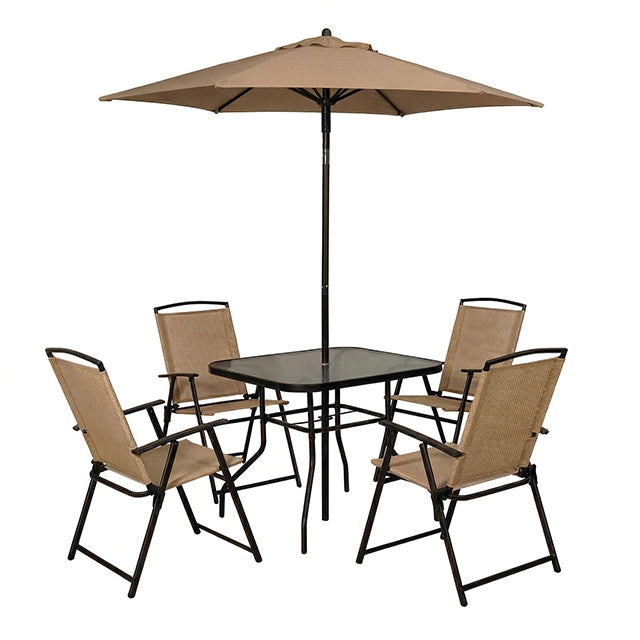 Fallone - 7 Pc. Outdoor Dining Set