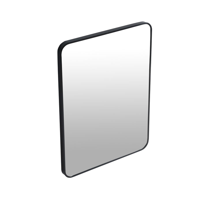 Bathroom Mirror Black Aluminum Frame