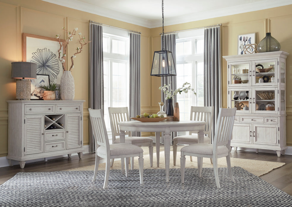 Newport - Round Dining Table - Alabaster