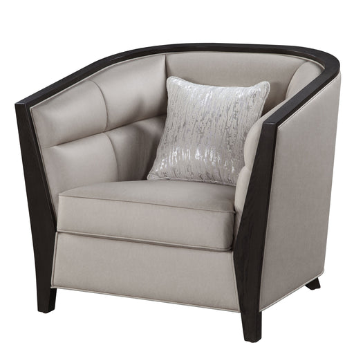 Zemocryss - Chair - Beige Fabric Unique Piece Furniture