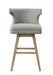 Everett - Bar Chair (Set of 2) - Fabric & Oak Unique Piece Furniture