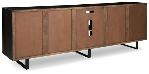 Bellwick - Natural / Brown - Accent Cabinet Unique Piece Furniture