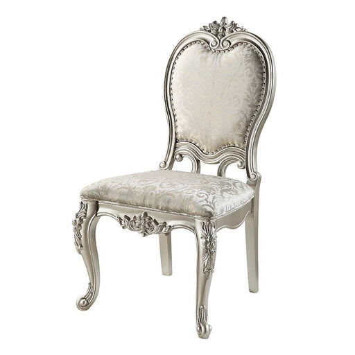 Bently - Side Chair (Set of 2) - Fabric & Champagne Finish Unique Piece Furniture