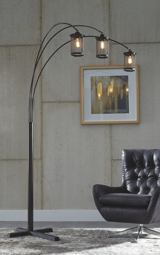 Maovesa - Bronze - Metal Arc Lamp Unique Piece Furniture