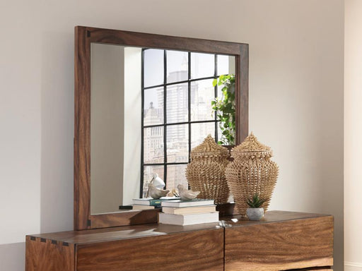 Winslow - Dresser Mirror - Smokey Walnut Unique Piece Furniture