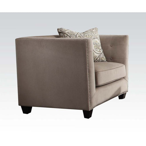 Juliana - Chair - Beige Fabric Unique Piece Furniture