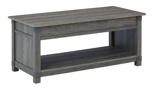 Freedan - Grayish Brown - 3 Pc. - Coffee Table, 2 End Tables Unique Piece Furniture