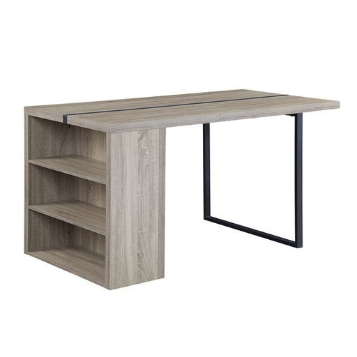 Patwin - Dining Table - Gray Oak & Black Finish Unique Piece Furniture