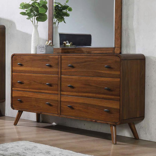 Robyn - 6-Drawer Dresser - Dark Walnut Unique Piece Furniture