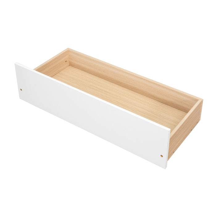 Daybed With Two Storage Drawers, White