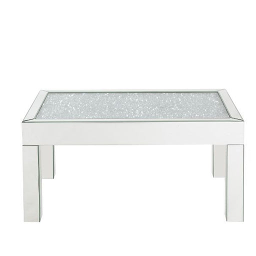 Noralie - Coffee Table - Pearl Silver - Wood Unique Piece Furniture
