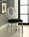 Orla - Side Chair (Set of 2) - Silver / Black Unique Piece Furniture
