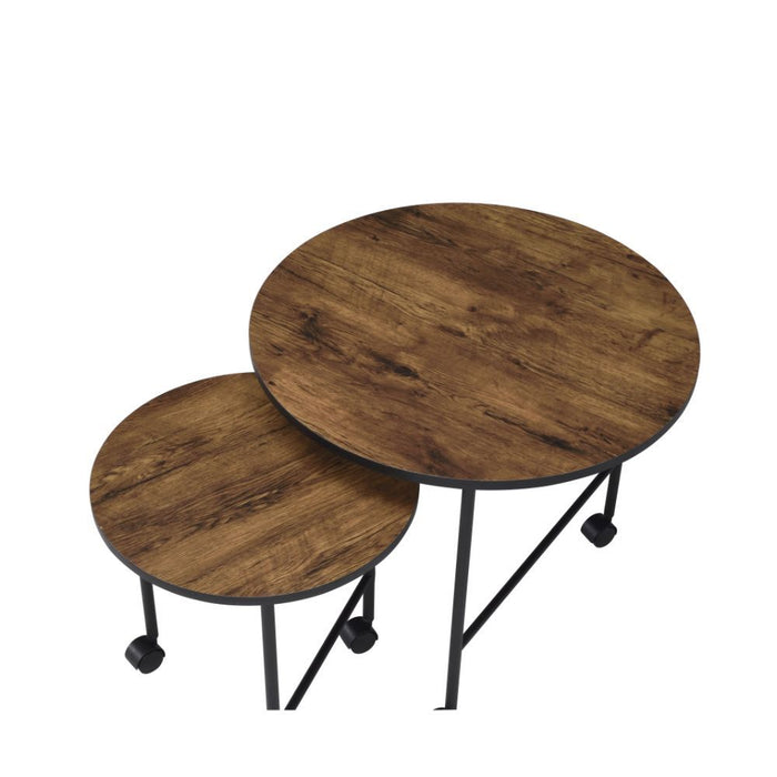 Oblis - Coffee Table - Vintage Oak Unique Piece Furniture