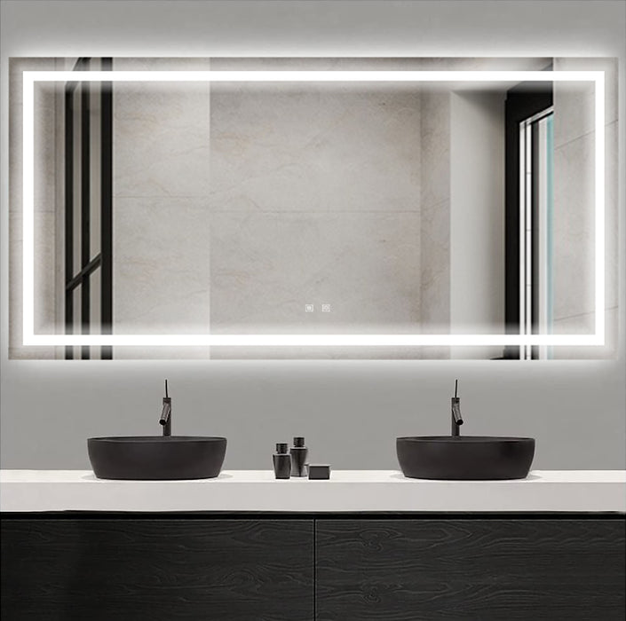 Bathroom Vanity Led Lighted Mirror 72*36