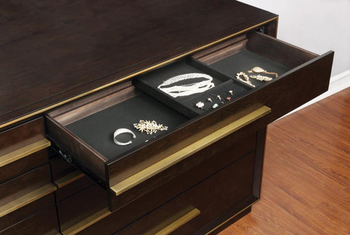 Durango - 8-Drawer Dresser - Smoked Peppercorn Unique Piece Furniture
