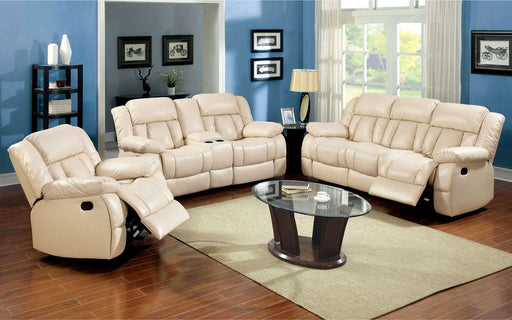 Barbado - Loveseat With 2 Recliners - Ivory Unique Piece Furniture