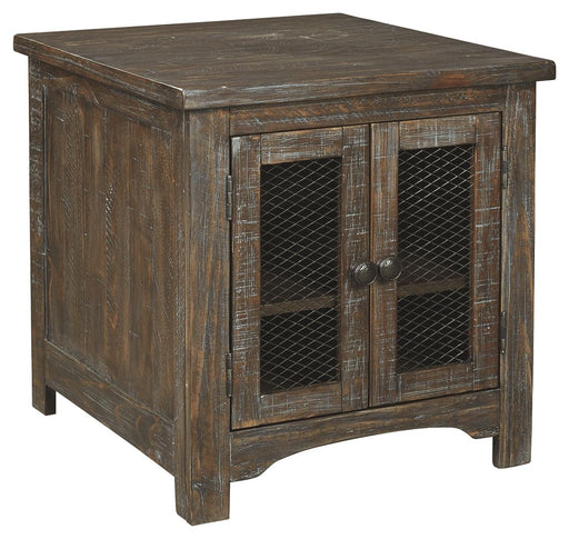 Danell - Brown - Rectangular End Table Unique Piece Furniture