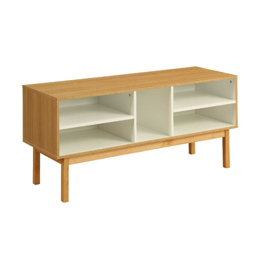 Drivia - Accent Table - Natural & Ivory Unique Piece Furniture