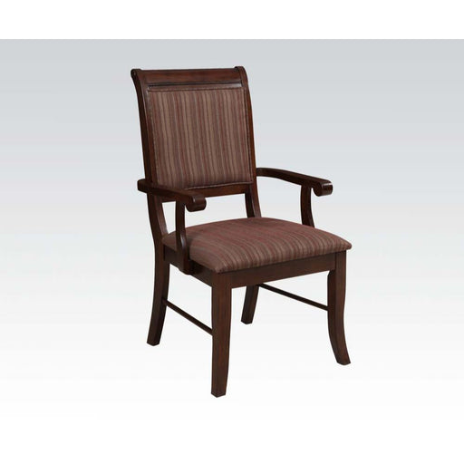 Mahavira - Chair (Set of 2) - Fabric & Espresso Unique Piece Furniture