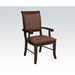 Mahavira - Chair (Set of 2) - Fabric & Espresso Unique Piece Furniture
