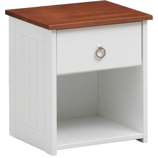 Farah - Nightstand - White & Oak Unique Piece Furniture
