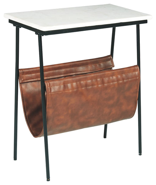 Etanbury - Brown / Black/white - Accent Table Unique Piece Furniture