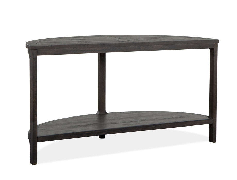 Boswell - Demilune Sofa Table - Peppercorn Unique Piece Furniture