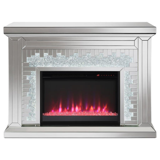 Gilmore - Rectangular Freestanding Fireplace Mirror Unique Piece Furniture