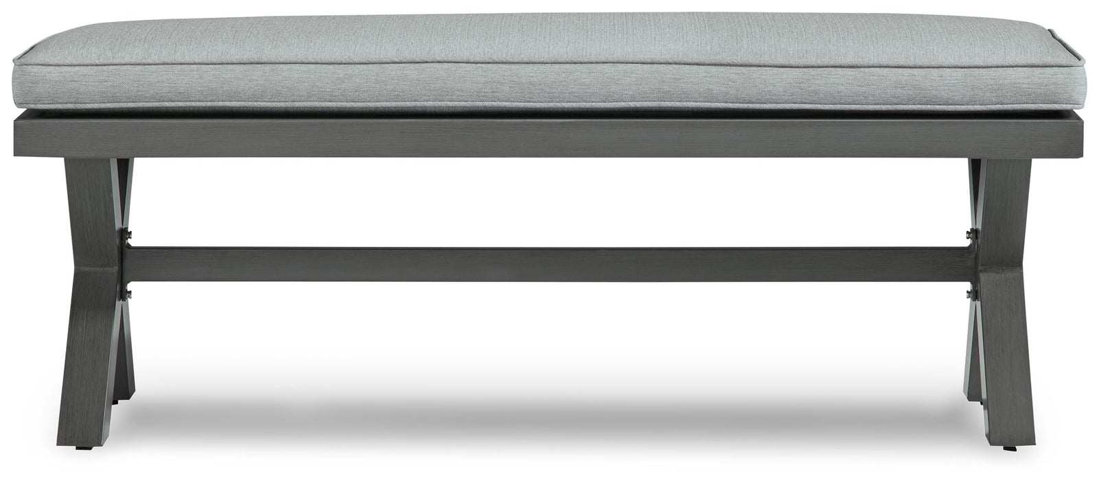 Elite Park - Gray - Bench With Cushion Unique Piece Furniture