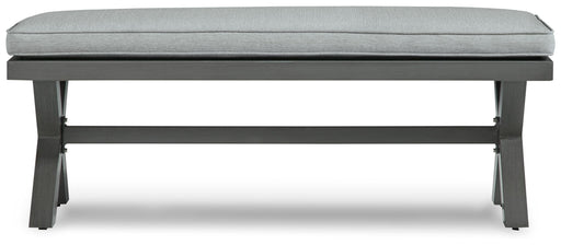 Elite Park - Gray - Bench With Cushion Unique Piece Furniture