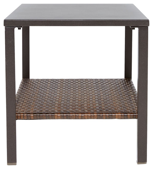 Zariyah - Dark Brown - Love/Chairs/Table Set (Set of 4) Unique Piece Furniture