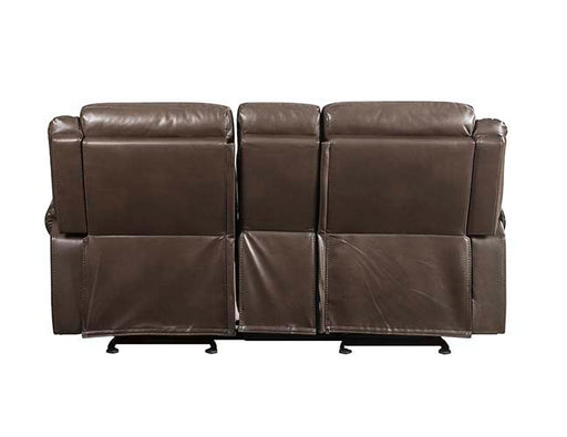 Lydia - Loveseat - Brown Leather Aire Unique Piece Furniture