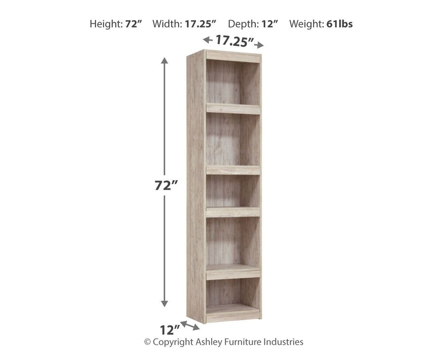 Willowton - Whitewash - Pier - 4 Shelves