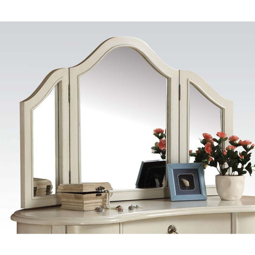Trini - Vanity Mirror - White Unique Piece Furniture