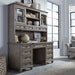 Lancaster - Credenza With Hutch - Dove Tail Grey Unique Piece Furniture