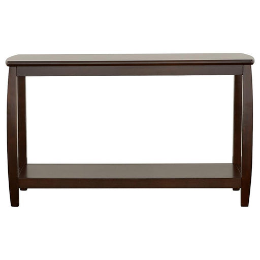 Dixon - Rectangular Sofa Table With Lower Shelf - Espresso Unique Piece Furniture