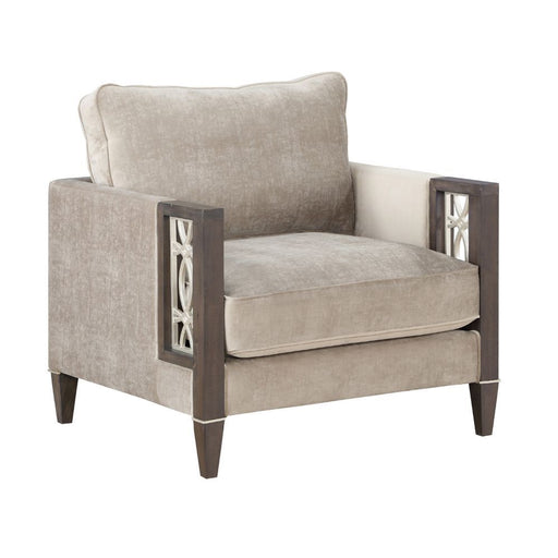 Peregrine - Chair - Velvet & Walnut Unique Piece Furniture