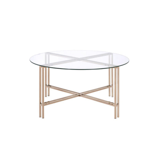 Veises - Coffee Table - Champagne Unique Piece Furniture