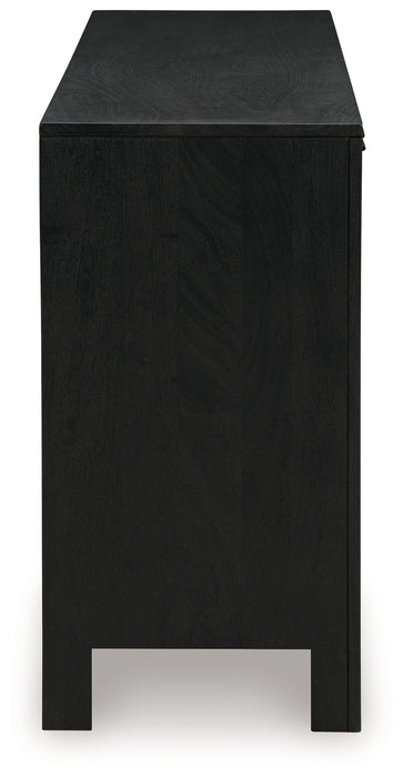 Cliffiings - Accent Cabinet - Black / Natural