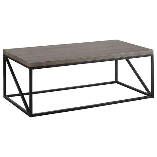 Birdie - Rectangular Coffee Table - Sonoma Gray Unique Piece Furniture