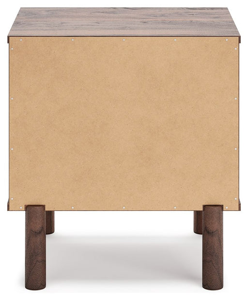 Calverson - Mocha - One Drawer Night Stand - Medium Unique Piece Furniture