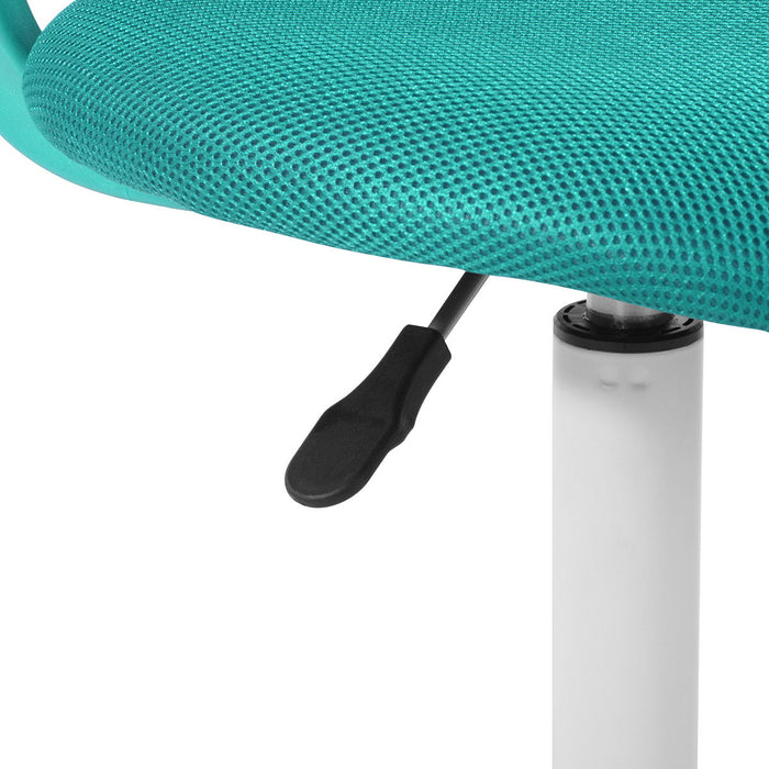 Plastic Task Chair/ Office Chair - Aqua